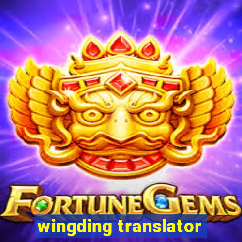 wingding translator